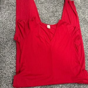 Smash + Tess Red Romper